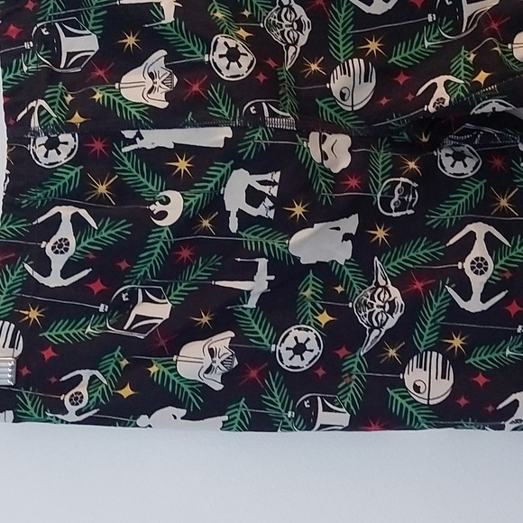 Hanna Andersson Star Wars Christmas Pajama Pants Unisex Size Medium - Picture 4 of 6